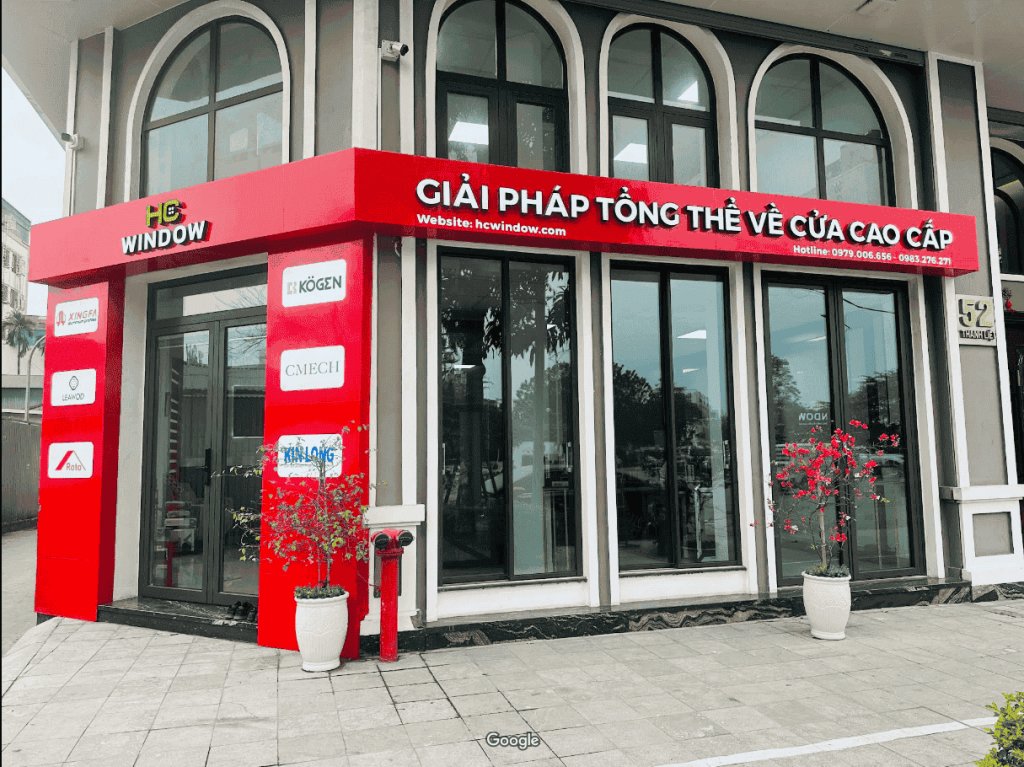Showroom HC Window - Giải pháp tổng thể về cửa nhôm