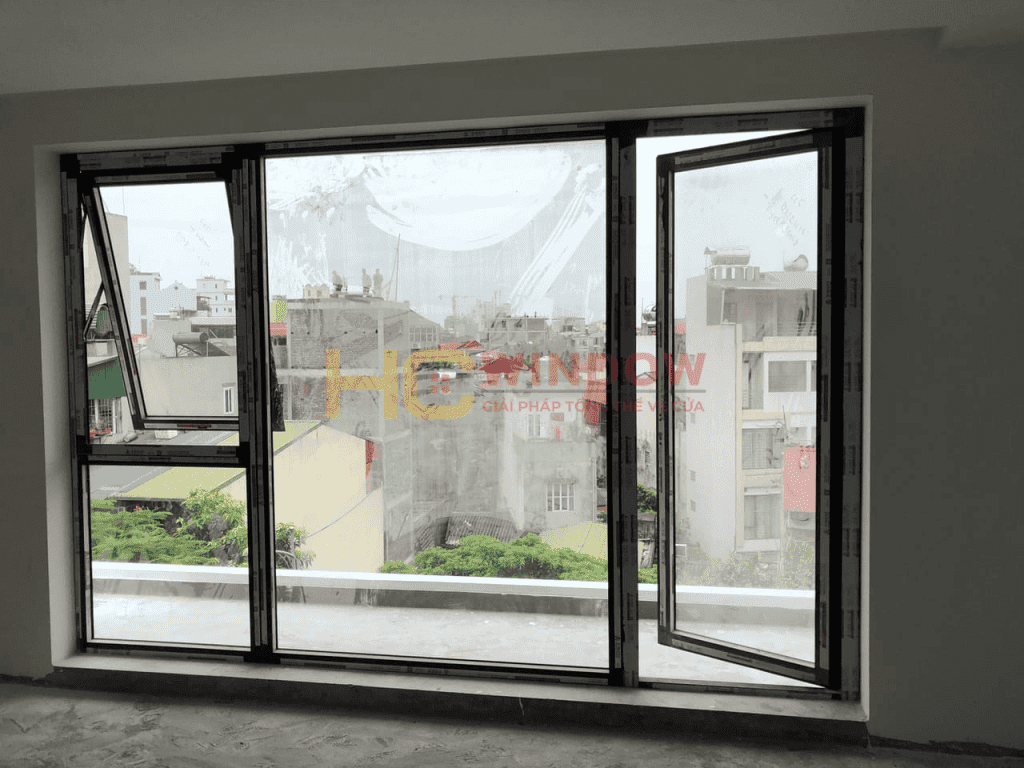 cửa nhôm xingfa nhà phố