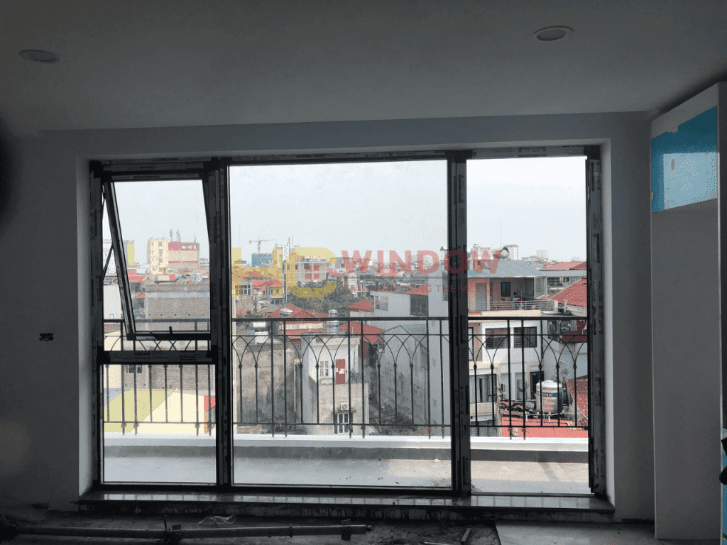 cửa nhôm xingfa nhà phố