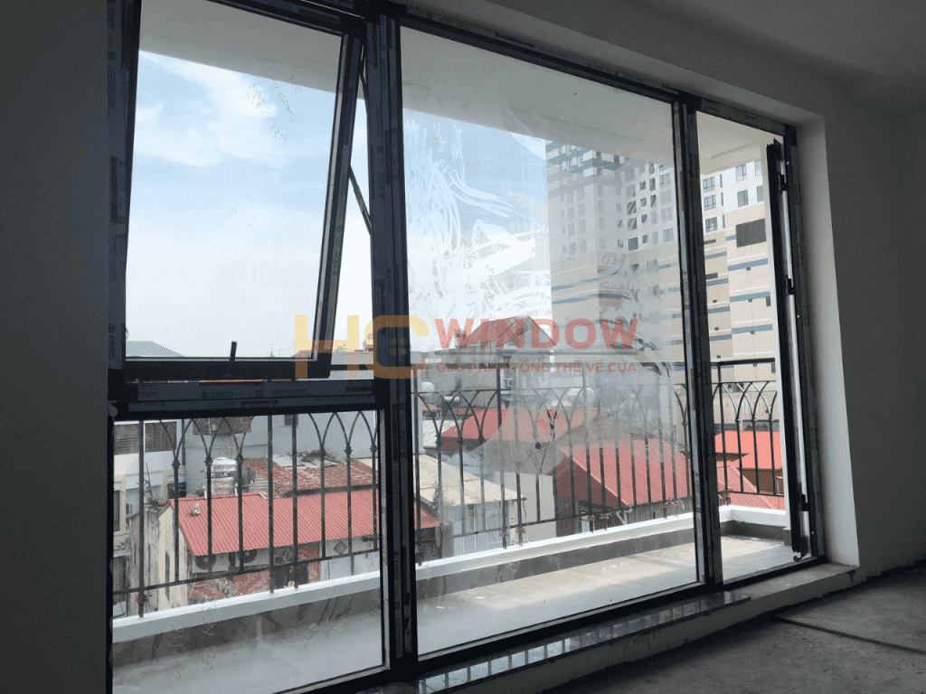 cửa nhôm xingfa nhà phố